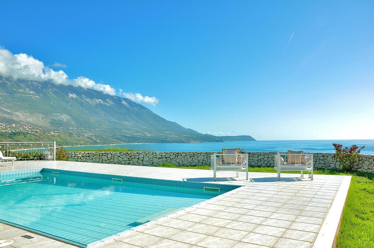 Seafront Villa Kefaloniaprivatevillas Trapezaki  Exteriör bild