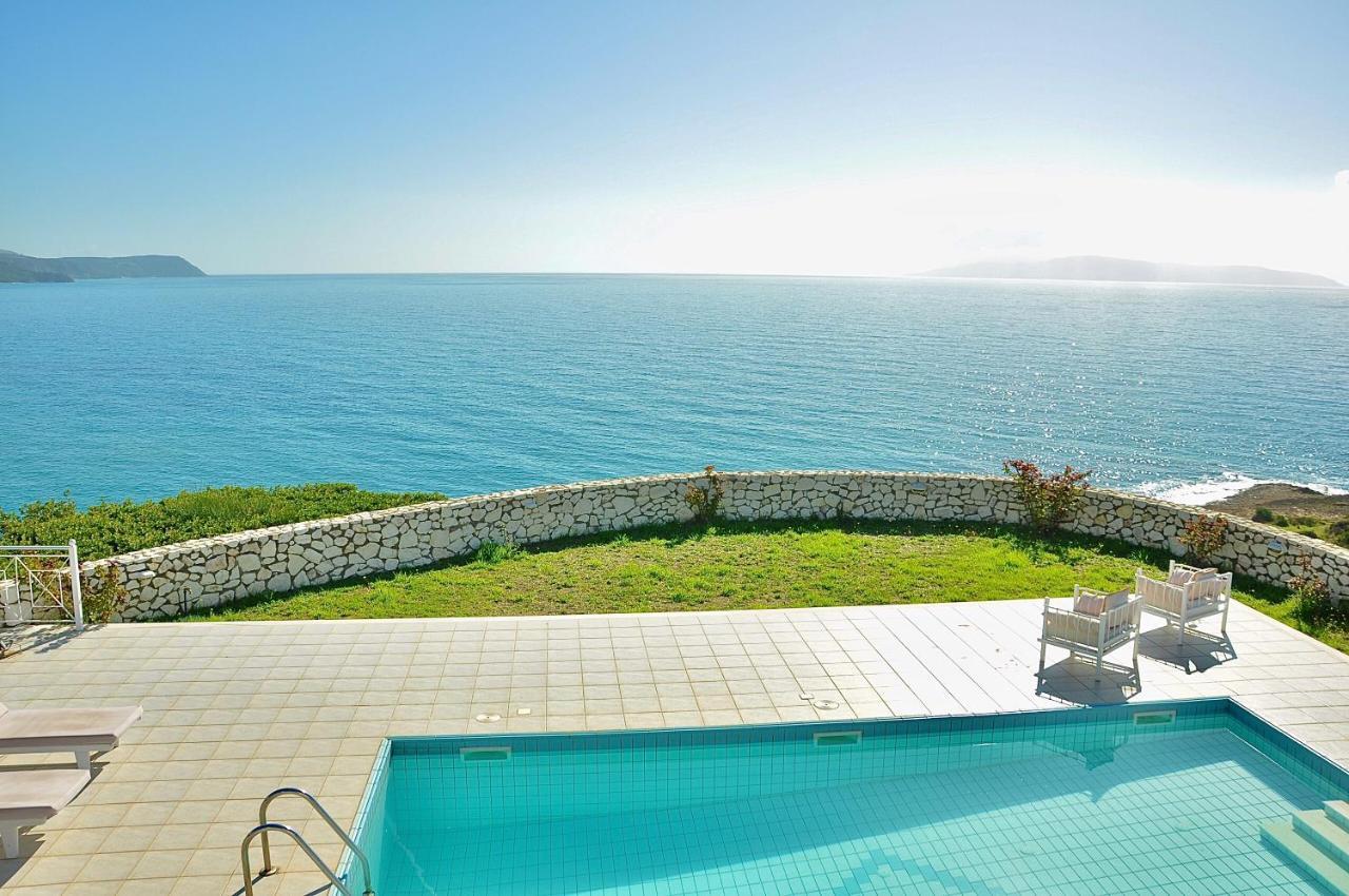 Seafront Villa Kefaloniaprivatevillas Trapezaki  Exteriör bild