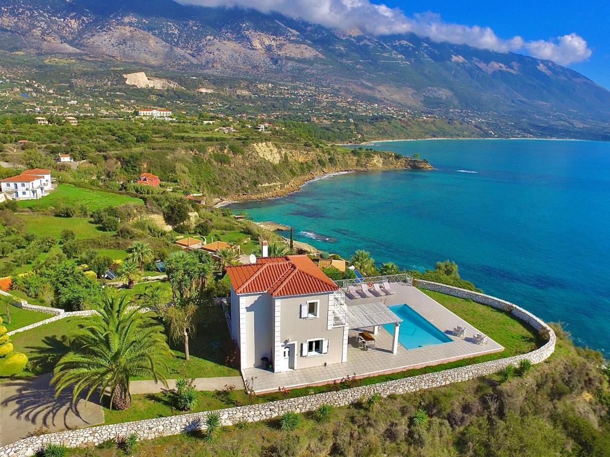 Seafront Villa Kefaloniaprivatevillas Trapezaki  Exteriör bild