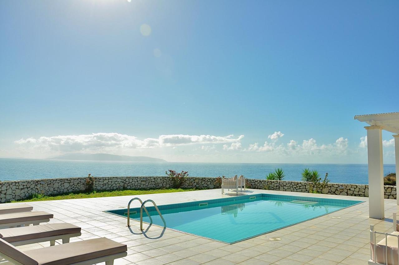 Seafront Villa Kefaloniaprivatevillas Trapezaki  Exteriör bild