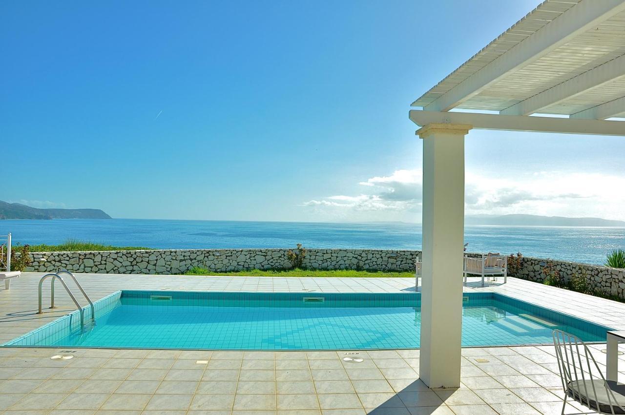 Seafront Villa Kefaloniaprivatevillas Trapezaki  Exteriör bild