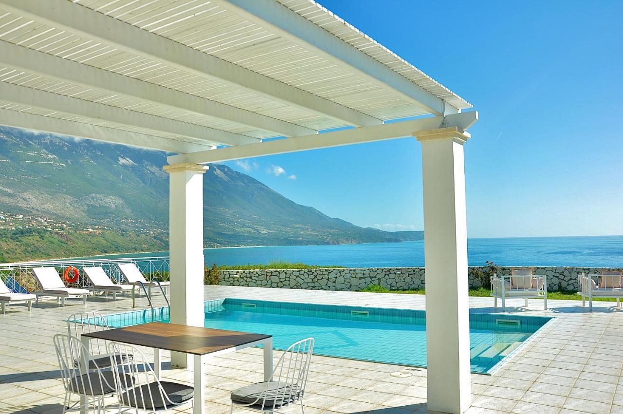 Seafront Villa Kefaloniaprivatevillas Trapezaki  Exteriör bild