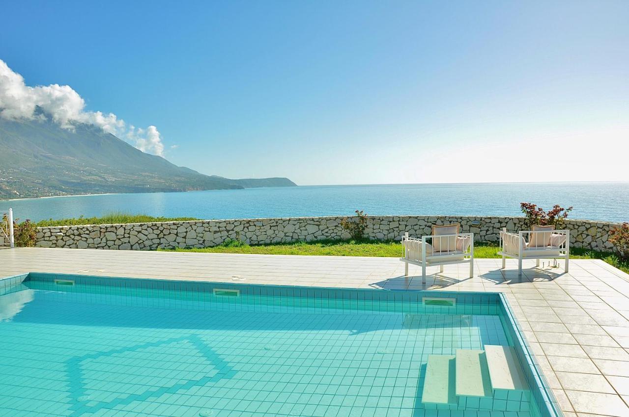 Seafront Villa Kefaloniaprivatevillas Trapezaki  Exteriör bild