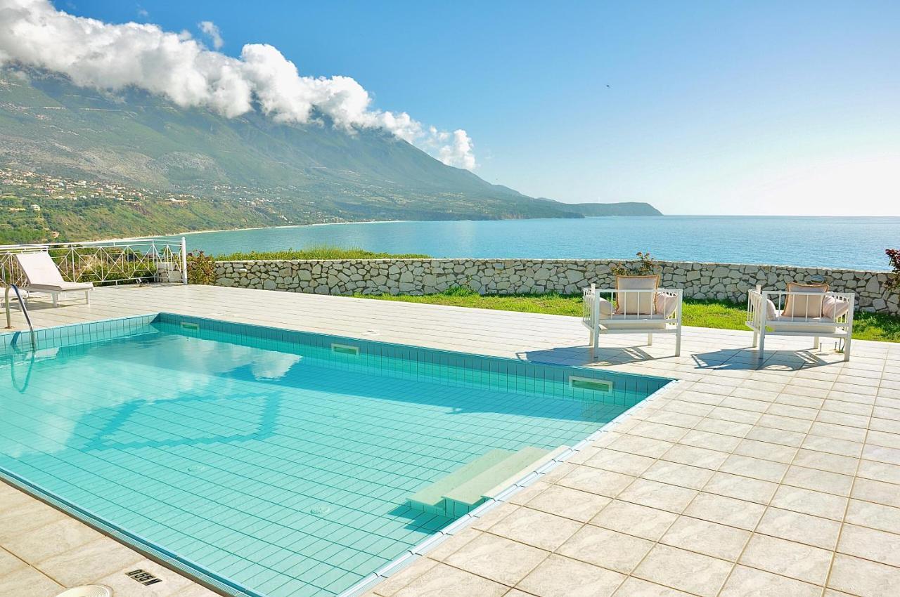 Seafront Villa Kefaloniaprivatevillas Trapezaki  Exteriör bild