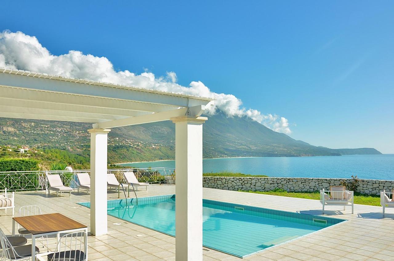 Seafront Villa Kefaloniaprivatevillas Trapezaki  Exteriör bild