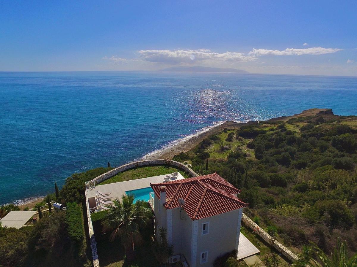 Seafront Villa Kefaloniaprivatevillas Trapezaki  Exteriör bild